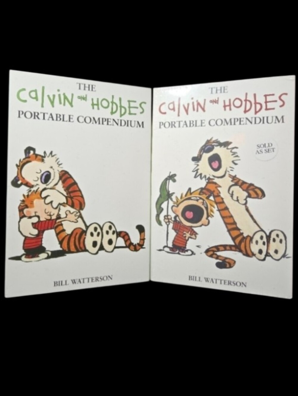 The Calvin and Hobbes Portable Compendium       Set 2 Books 3+4, Set 4 Books 7+8